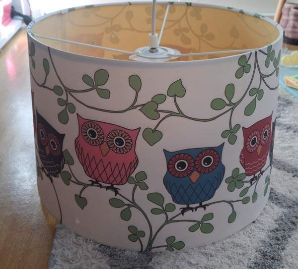 Pöllövarjostin, lastenhuoneen valaisin Haemeenlinna – foto 7