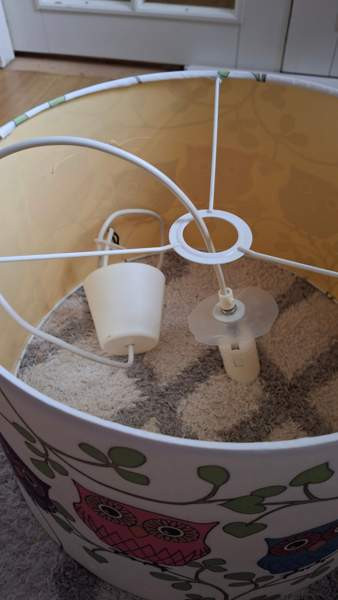 Pöllövarjostin, lastenhuoneen valaisin Haemeenlinna – foto 3