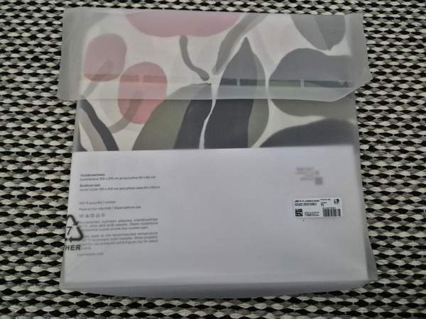 Uusi Marimekko Jaspi pussilakanasetti 150x210cm Alajärvi - valokuva 3