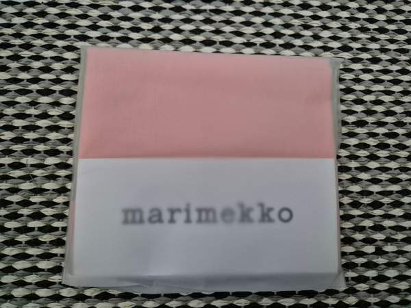 Uusi Marimekko Unikko Jacquard tyynyliina 50x60cm Alajärvi - valokuva 1