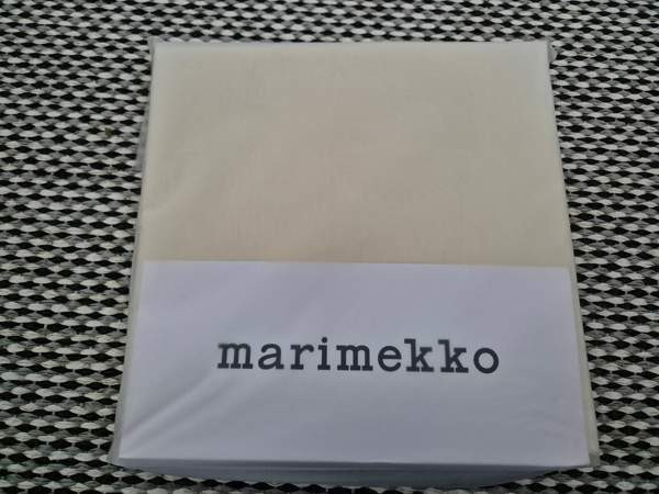 Uusi Marimekko Unikko Jacquard pussilakana 150x210cm Alajärvi - valokuva 8