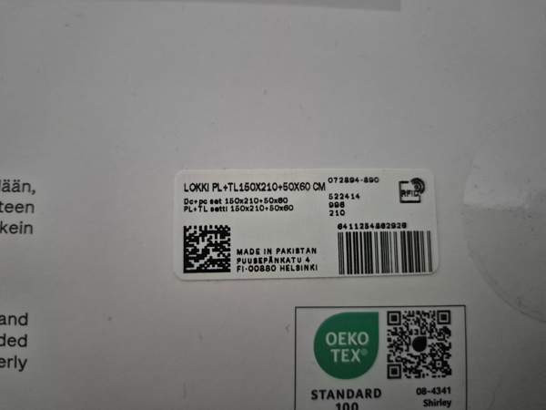 Uusi Marimekko Lokki pussilakanasetti Alajärvi – foto 6