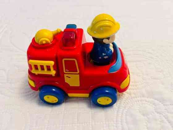 Soiva paloauto ja palomies (toimii!) Espoo