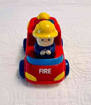 Soiva paloauto ja palomies (toimii!) Espoo