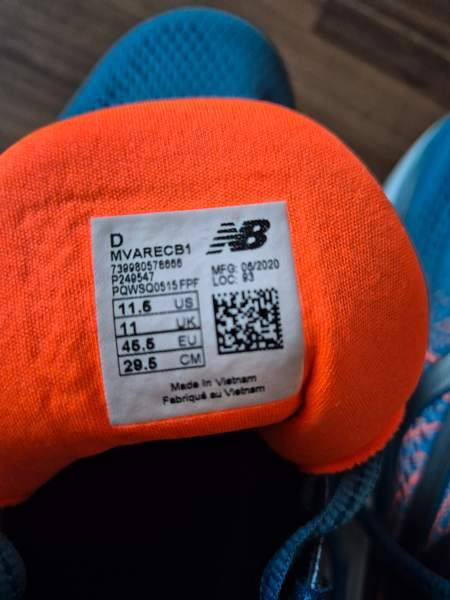 New Balance juoksukengät koko 45,5 Нурмиярви - изображение 3