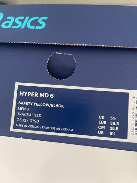 Asics piikkarit 39,5 Asikkala – foto 3