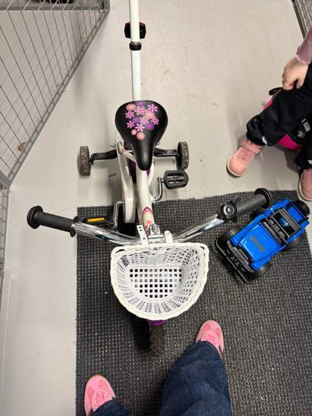 Jupiter polkupyörä 12” Sweetie korin ja apupyörien kanssa Эспоо - изображение 3