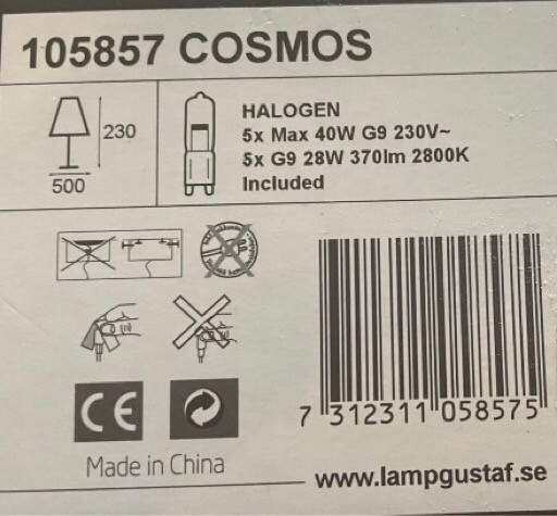 Lamp Gustaf -kattoplafondi Helsinki - valokuva 2