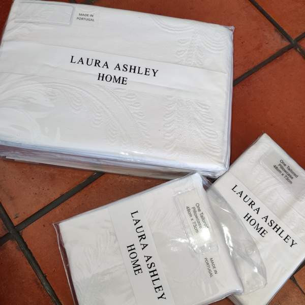 Laura Ashley parisängyn pussilakana ja tyynyliinat UUDET Lempäälä - valokuva 2