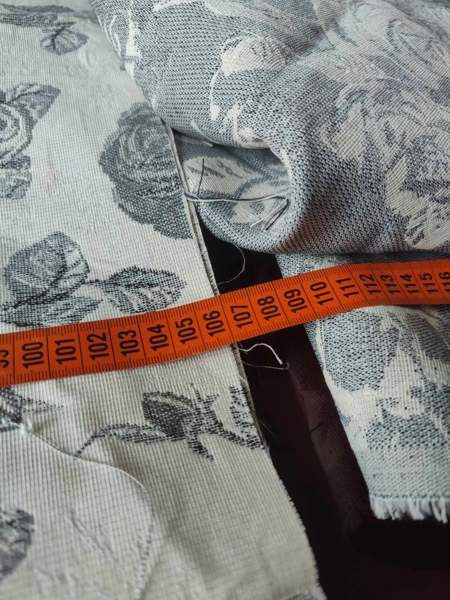 Kalustekangas ruusu kuviolla 106 x 140 cm, Hki-Klaukkala Helsinki – foto 5