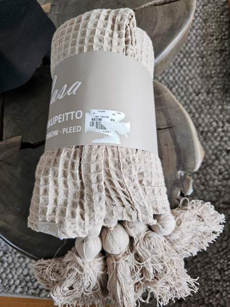 Torkkupeitto 125x150 100% puuvilla Kuopio - valokuva 1