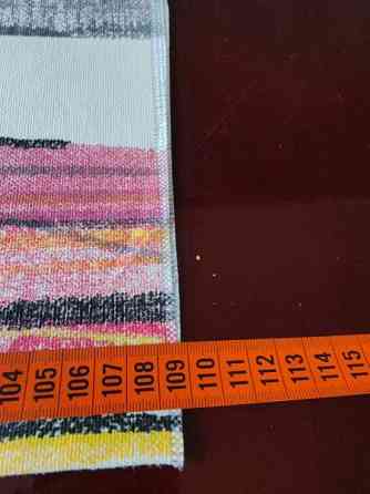 Markiisimainen pystyraidallinen kuvio  109 x 160 cm, Hki-Klaukkala Helsinki