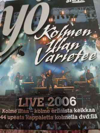 3 musiikki dvd tä, Yö, Popeda. Mamba Rovaniemi