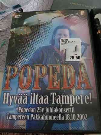 3 musiikki dvd tä, Yö, Popeda. Mamba Rovaniemi