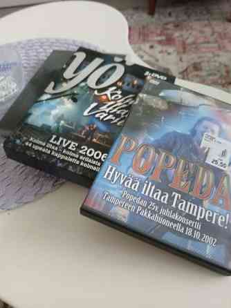 3 musiikki dvd tä, Yö, Popeda. Mamba Rovaniemi