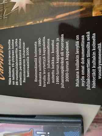 3 musiikki dvd tä, Yö, Popeda. Mamba Rovaniemi