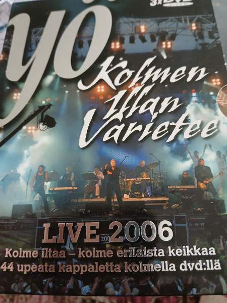 3 musiikki dvd tä, Yö, Popeda. Mamba Rovaniemi – foto 3