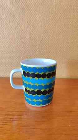 Marimekko Oiva räsymatto turkoosi Urjala