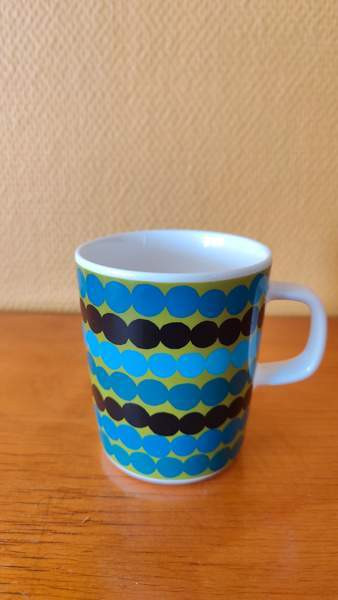 Marimekko Oiva räsymatto turkoosi Urjala - valokuva 3