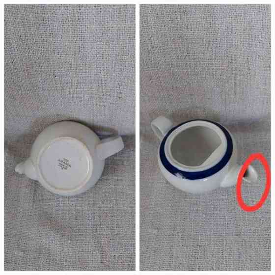 Teekannu, kahvikupit, lautaset, Arabia, EDULLISESTI Sotkamo