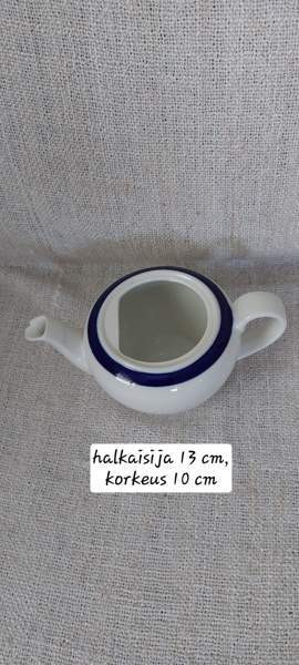 Teekannu, kahvikupit, lautaset, Arabia, EDULLISESTI Sotkamo - photo 2