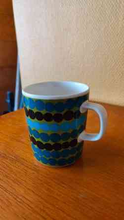 Marimekko Oiva räsymatto turkoosi Urjala