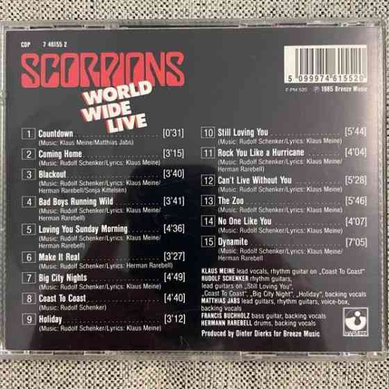 SCORPIONS : World Wide Live Helsinki