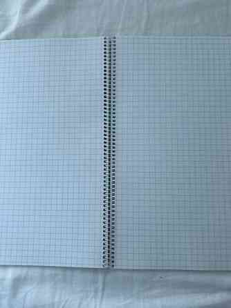 Marimekko vihreä pienet kivet vihko / kierrevihko A4/80, kuin uusi Espoo