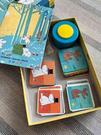 Muumit hippasilla lautapeli Kontiolahti