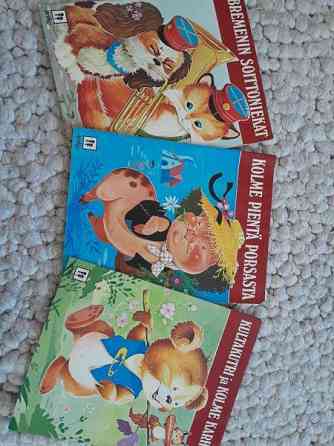 Vanhat satukirjat 3kpl Jyvaeskylae