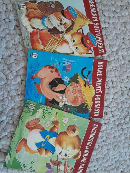 Vanhat satukirjat 3kpl Jyväskylä - valokuva 1