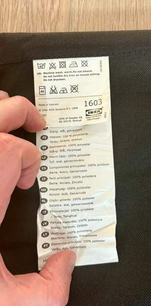 Säilytystasku kaukosäätimille, IKEA Vantaa – foto 2