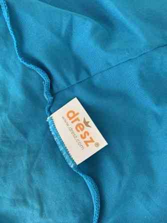 Suojakansi kirjalle / kalenterille, turkoosia kangasta Espoo