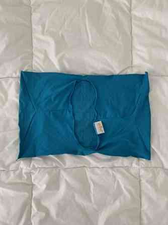 Suojakansi kirjalle / kalenterille, turkoosia kangasta Espoo