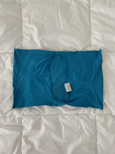 Suojakansi kirjalle / kalenterille, turkoosia kangasta Espoo - photo 3