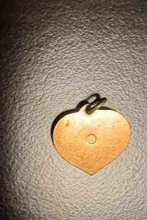 Kalevala Korun Euran sydän riipus. Pronssia. Ei ketjua. Oulu