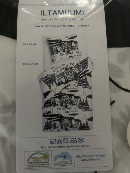 Iltamuumi -pussilakanat (2kpl) Tyrnävä - photo 2