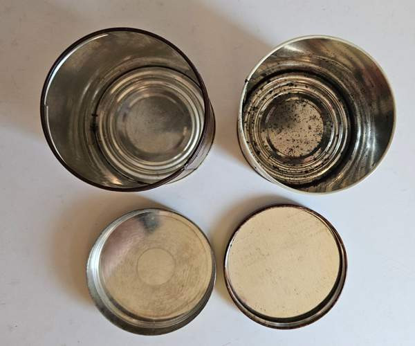 Vintage Viri kaakao peltipurkki keräily sisustus Helsinki - valokuva 7