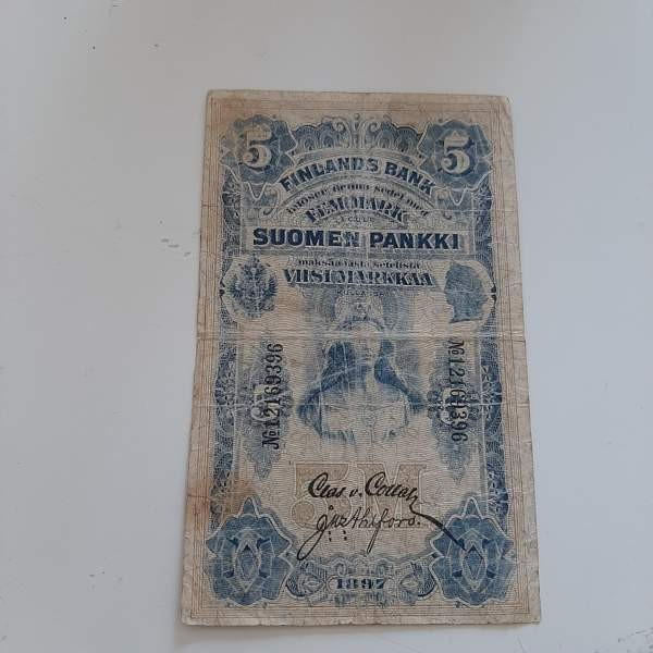 5mk 1897 Kotka – foto 1