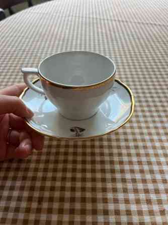 Arabia pieni muki ja aluslautanen Helsinki