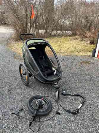 VARATTU / Hamax Outback One + juoksusetti Yloejaervi