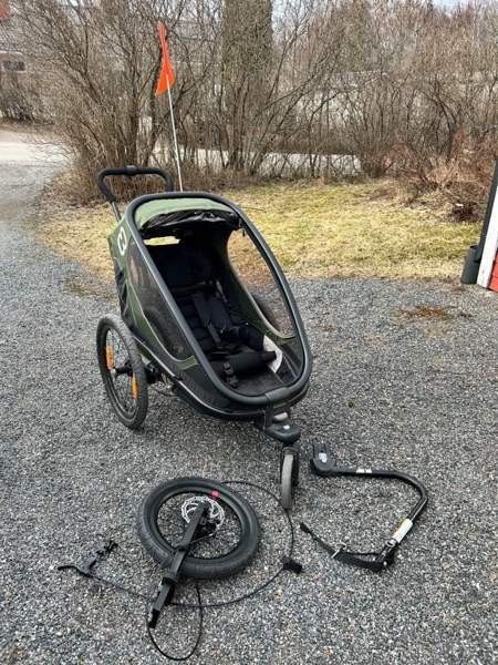 VARATTU / Hamax Outback One + juoksusetti Ylöjärvi - valokuva 1