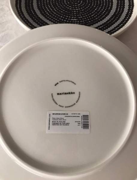 Marimekko Räsymatto lautanen 25cm Вантаа - изображение 2