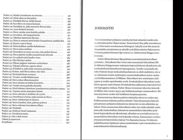 Jukka Palola: Puhetta Jumalalle ja Jumalasta. Psalmien kirjan kommentaari. Эспоо - изображение 5