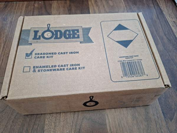 Uusi valurautapannun hoitosetti Pirkkala - valokuva 1