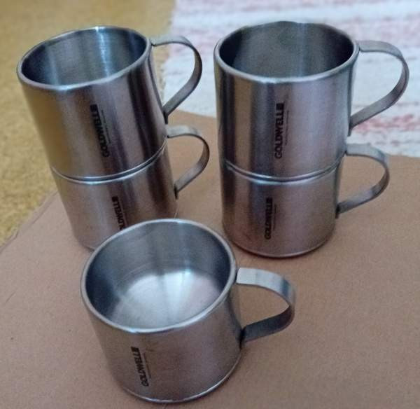 Teräsmukit 5 kpl Koski Tl – foto 1