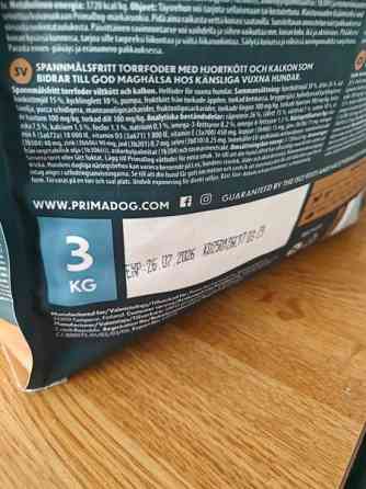 Prima dog sensitive 3kg koiranruoka Seinaejoki