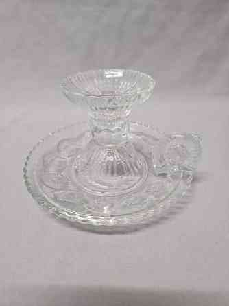 Lasinen kynttilänjalka Raisio