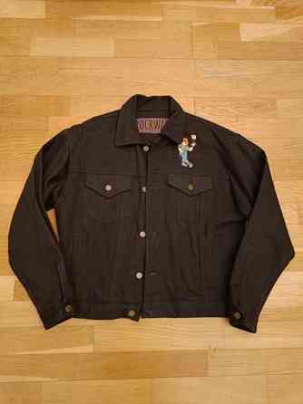 Exodus Good Friendly Violent Fun vintage farkkutakki Vantaa