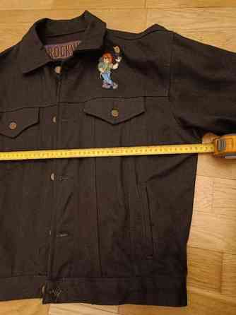 Exodus Good Friendly Violent Fun vintage farkkutakki Vantaa